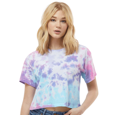 COLORTONE 1050 - Ladies Cropped Tie-Dye Tee