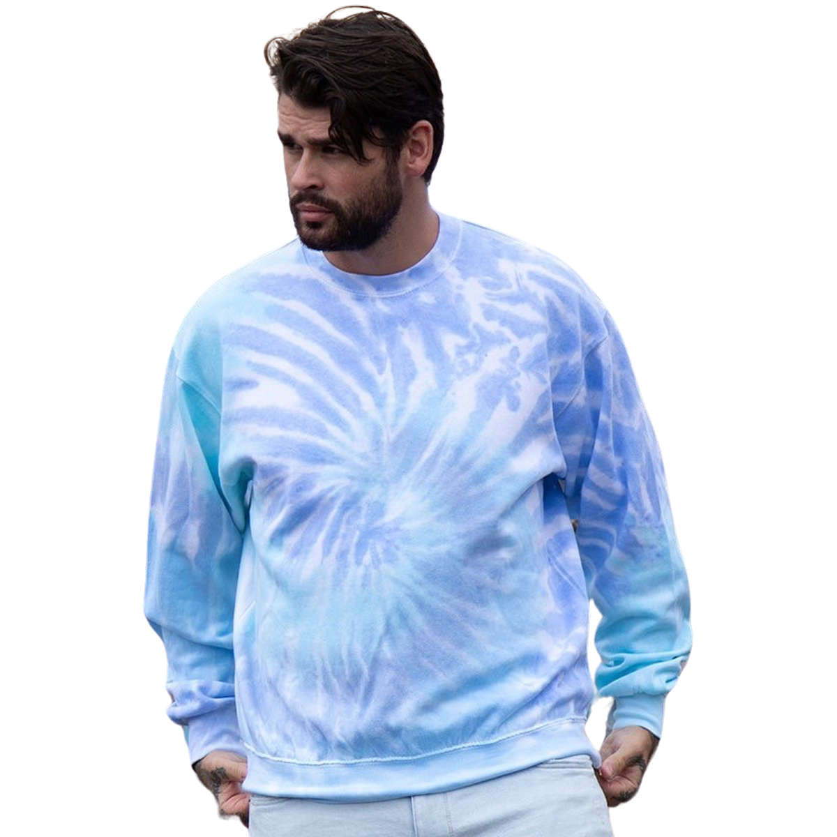 COLORTONE 8100 Tie Dye Crewneck Sweatshirt BSP