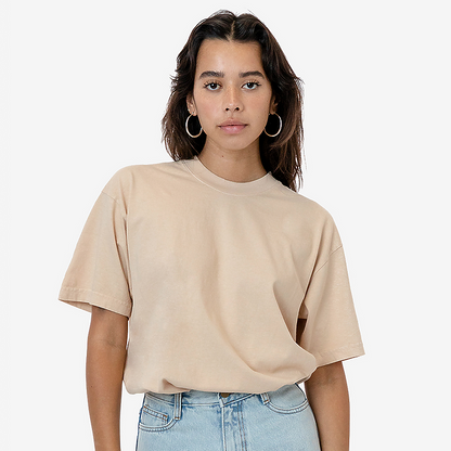 LA Apparel 1801GD | Garment Dye Crew Neck T-Shirt
