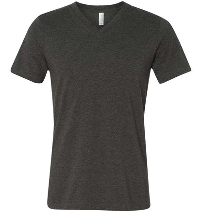 Bella + Canvas 3005 CVC | Heather Jersey V-Neck Tee