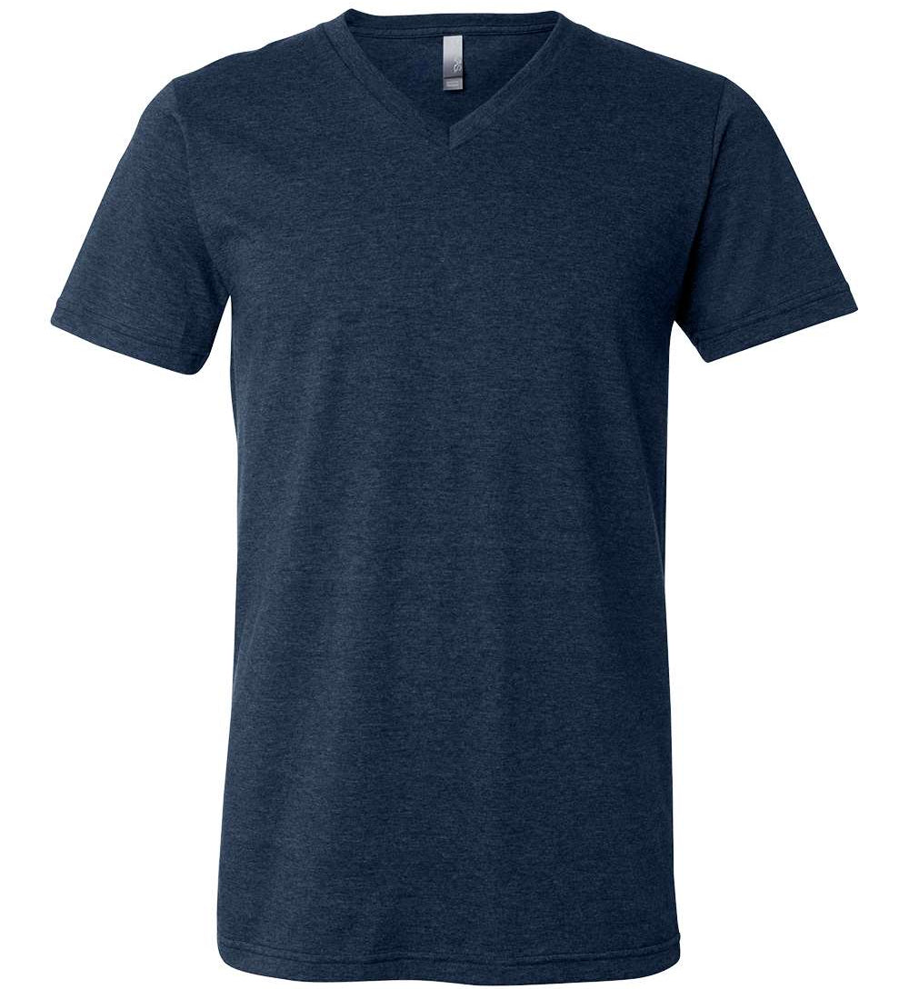 Bella + Canvas 3005 CVC | Heather Jersey V-Neck Tee