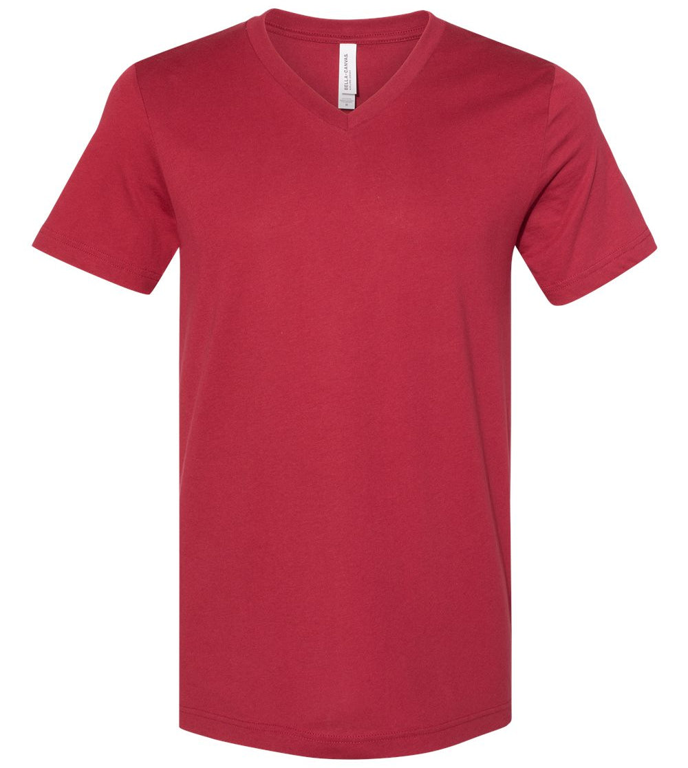 Bella + Canvas 3005 | Unisex Jersey V-Neck Tee