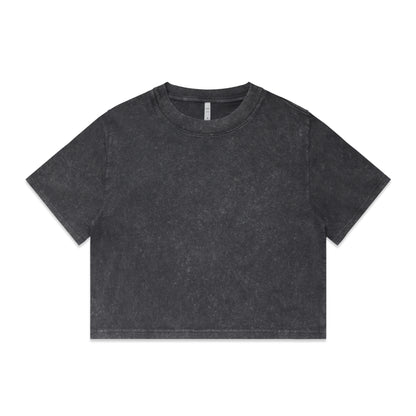 AS Color 4086 | Women's Stone Wash Heavy Crop