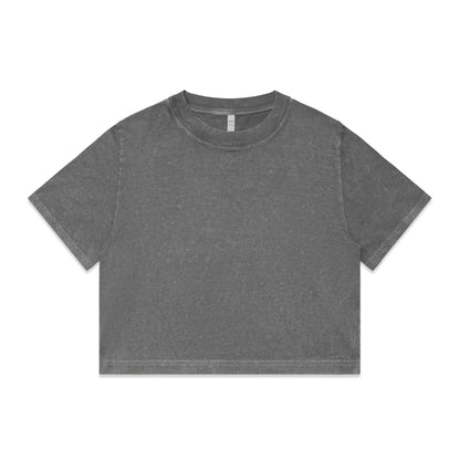 AS Color 4086 | Women's Stone Wash Heavy Crop