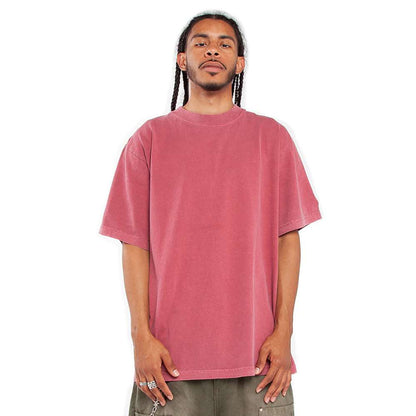 SHAKA WEAR SHGDD |Unisex Max Heavyweight Garment-Dyed Drop Shoulder T-Shirt
