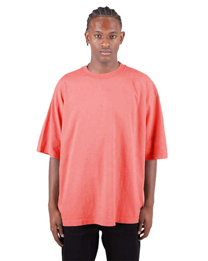 SHAKA WEAR SHGDD |Unisex Max Heavyweight Garment-Dyed Drop Shoulder T-Shirt
