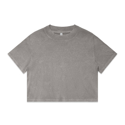 AS Color 4086 | Women's Stone Wash Heavy Crop