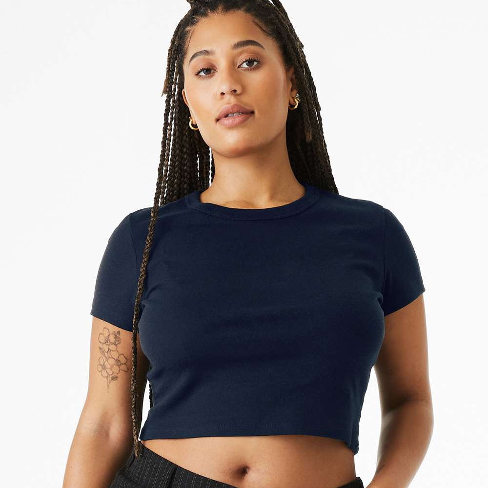 BELLA+CANVAS 1010 | Women's Micro Rib Baby Tee