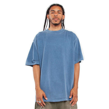 SHAKA WEAR SHGDD |Unisex Max Heavyweight Garment-Dyed Drop Shoulder T-Shirt