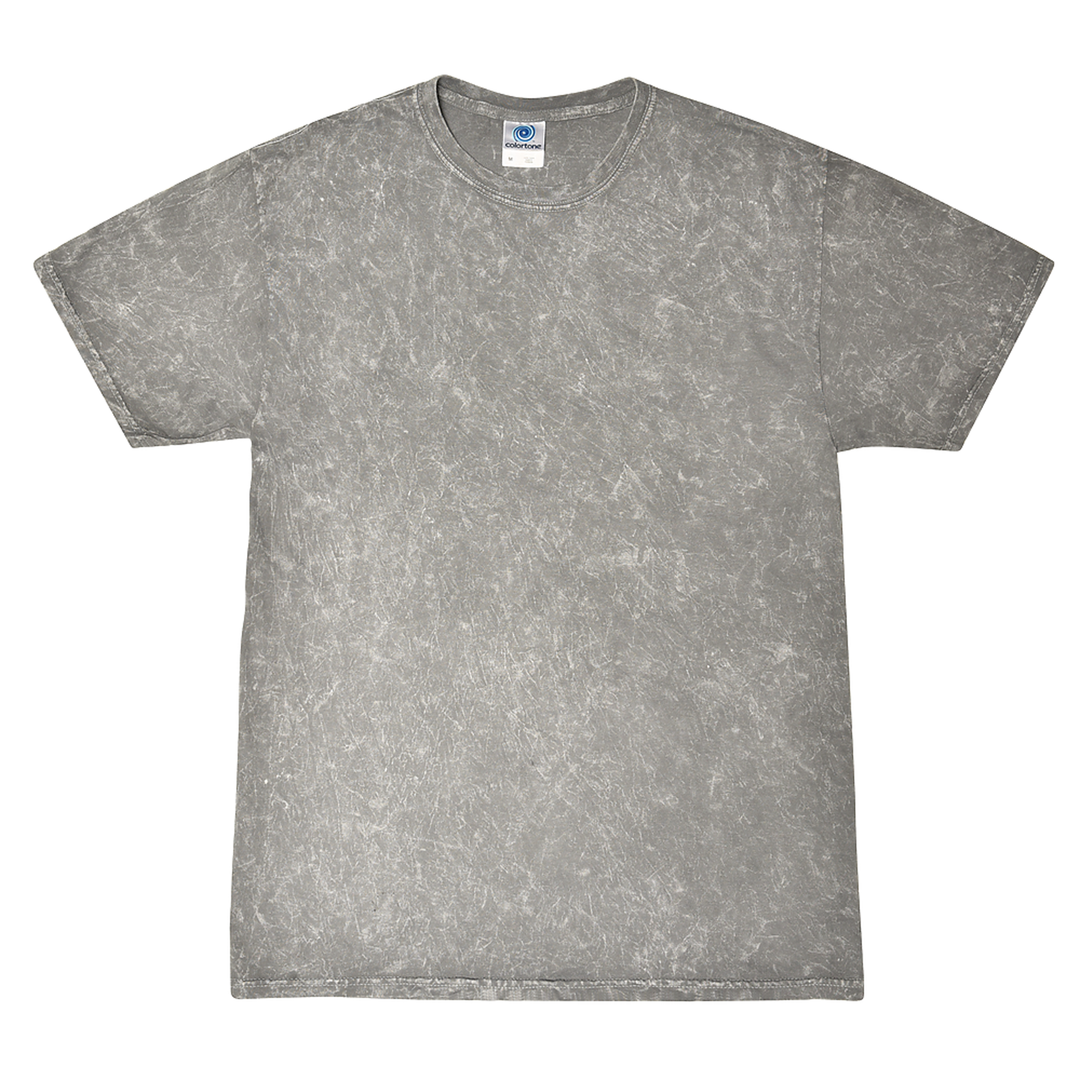 Colortone Mineral Wash T TD03M - Short Sleeve Colorful T-Shirt Cotton  Summerwear